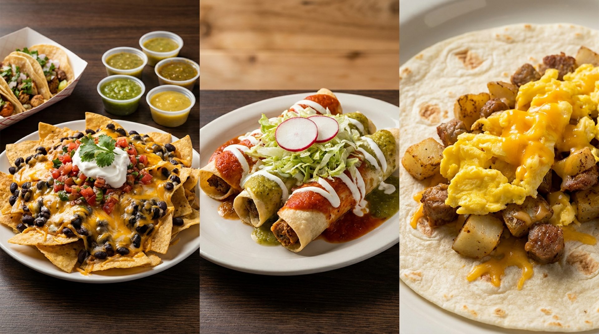 Tacos, tortas, antojitos, and more