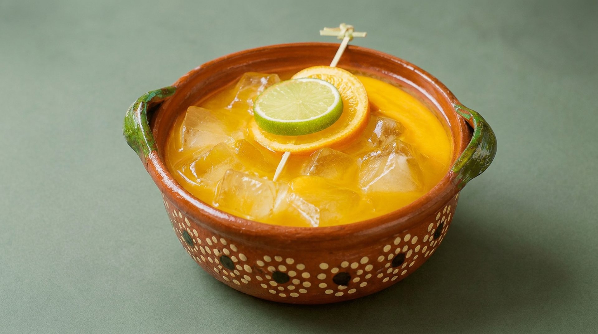 Drinks served in la cazuela
