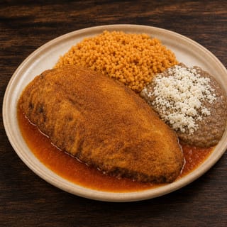 Chile Relleno (Stuffed Chile) Burrito