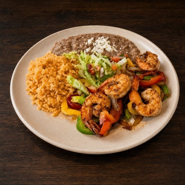 Delicious Shrimp Fajitas