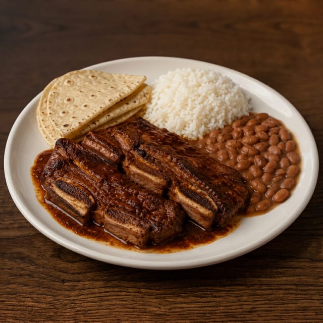 Costillas de Res (Beef Ribs).