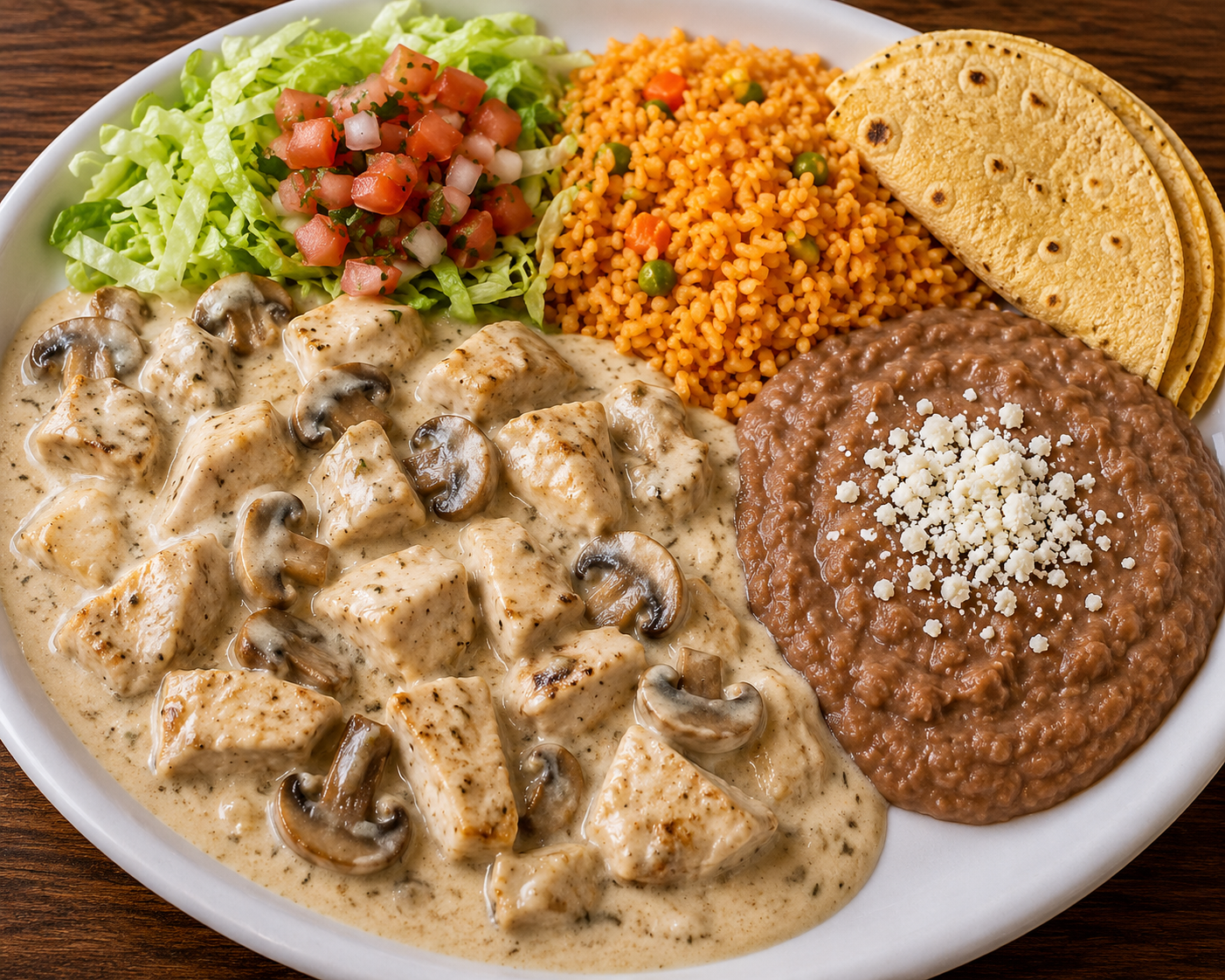 Pollo A La Crema