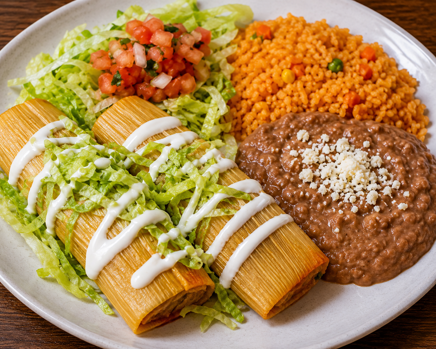 Tamale Plate