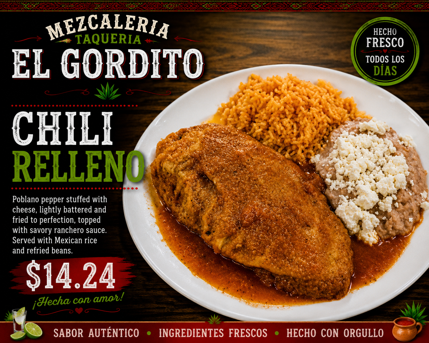 Chili Relleno Burrito