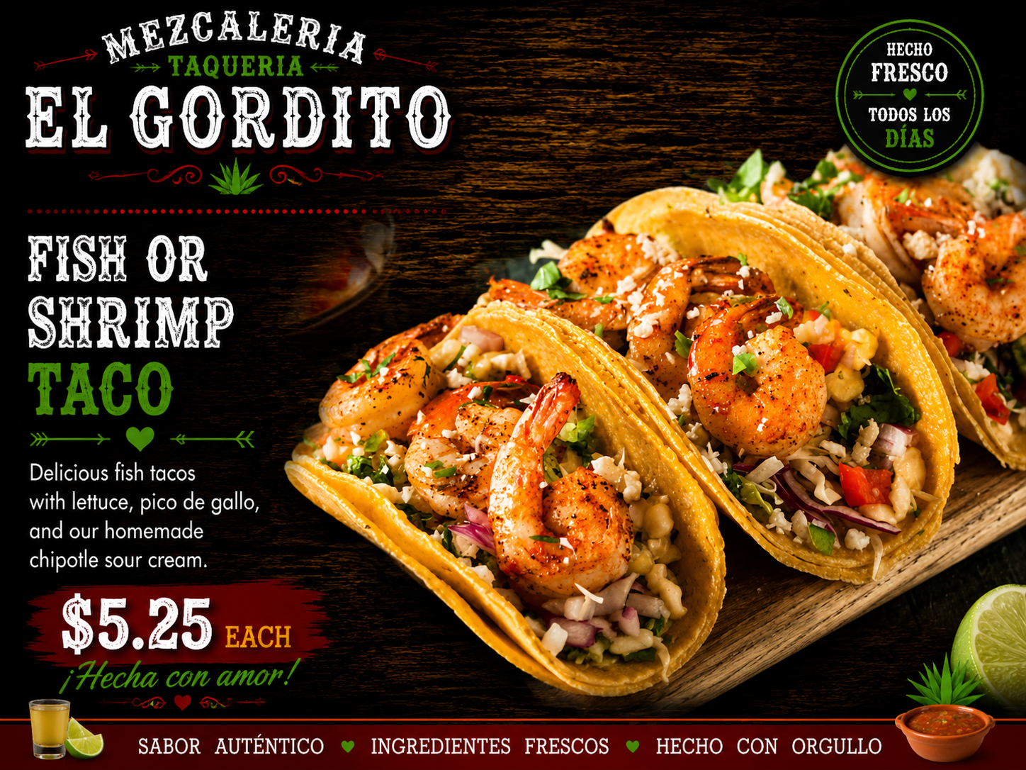 Fish Or Shrimp Taco
