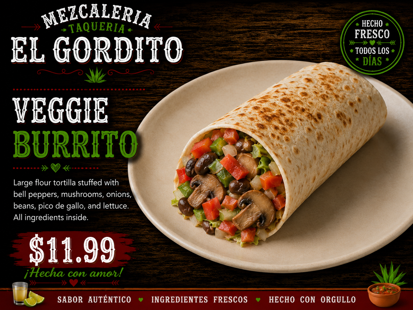 Veggie Burrito